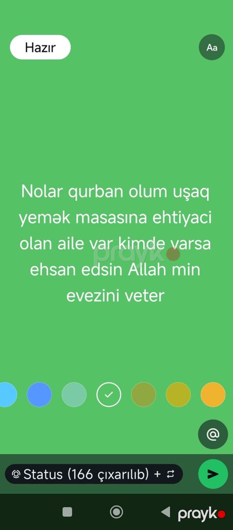Xeyriyyə çağırışı – Uşaq yemək masasının təminatı Məzmun: Uşaqla — Bakı