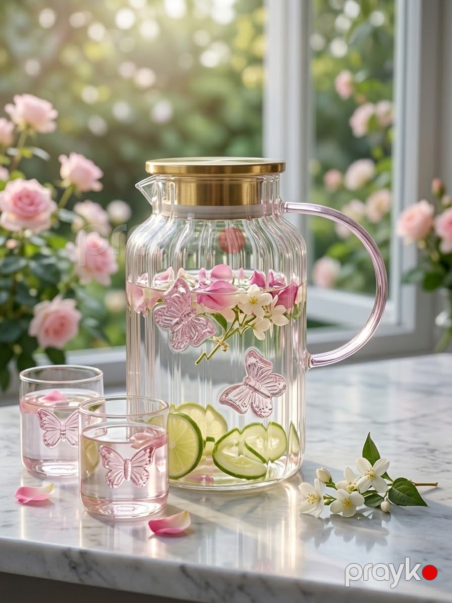 Qrafin 29836163, 1500 ml, şüşə, şəffaf — Mallar, Bakı (2)