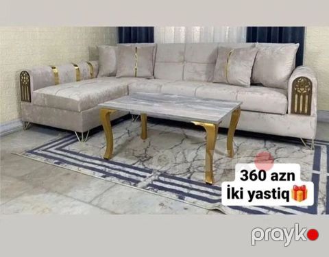 Yeni, Künc divan, Qonaq otağı üçün, Açılan, Azərbaycan — Bakı