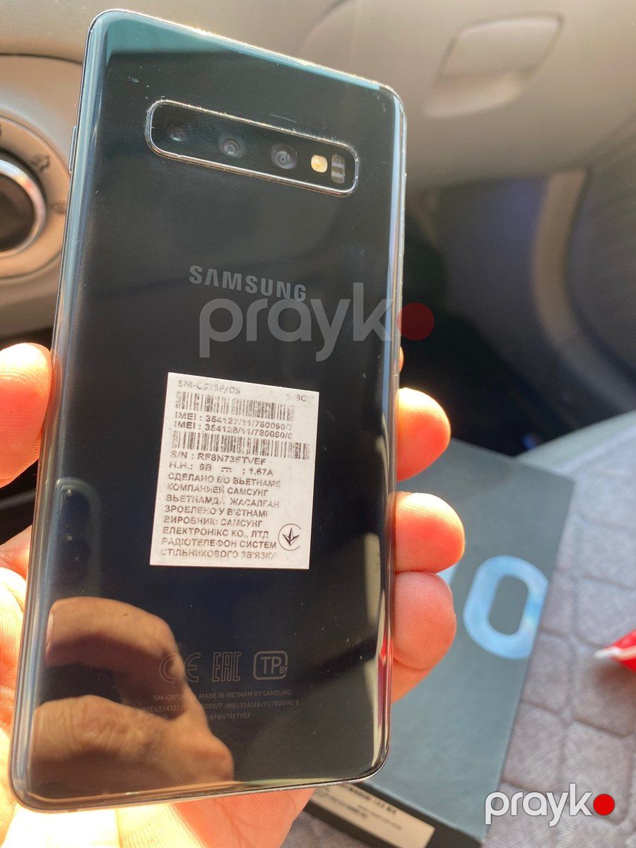 Samsung Galaxy S10 Smoke Blue 128GB/8GB — Smartfonlar, Şəki (5)