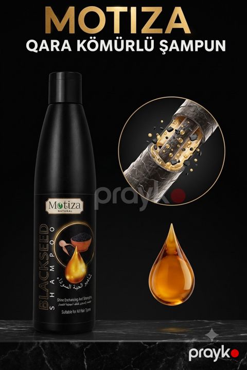 Saç şampunu Blackseed Bərpaedici 400 ml — Bakı