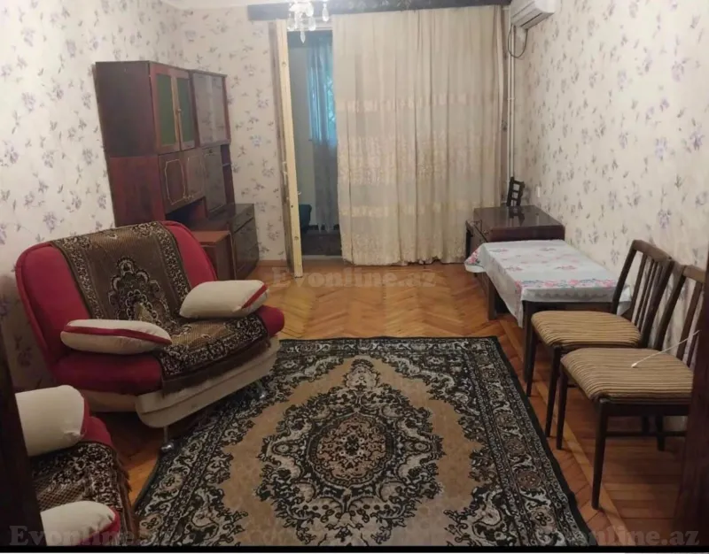 Kirayə verilir 2 otaqlı Mənzil Köhnə tikili 60 m² Bakı, Yasamal r., İnşaatçılar m — Mənzil, Bakı (3)