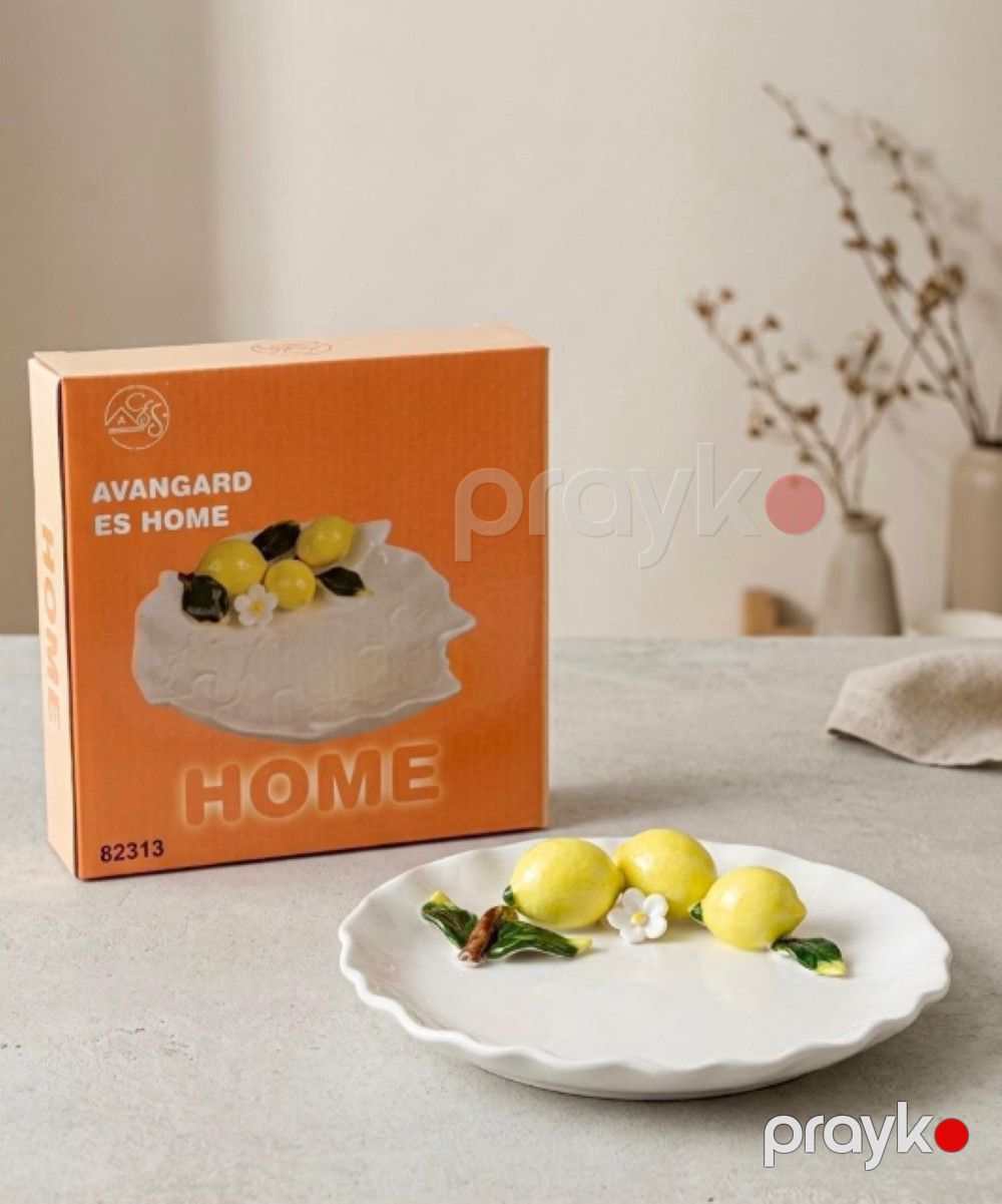 Limon qabı 0692, keramika, ağ — Mallar, Bakı (2)