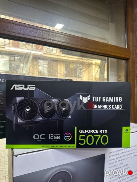 Video kart "ASUS TUF Gaming GeForce RTX 5070 12GB" — Bakı