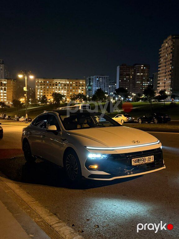 Hyundai Sonata, 2.0 L, 1.62 kWh, 2024 il, 14 000 km — Avtomobillər, Bakı (2)