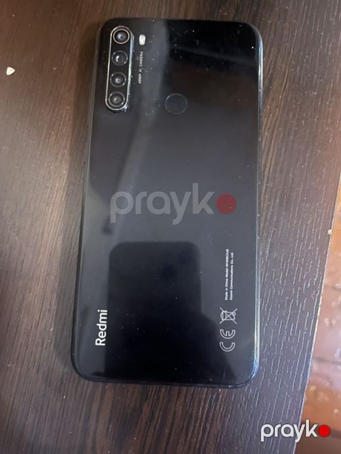 Redmi Note 8, 64 GB, rəng - Qara, Qırıq — Bakı