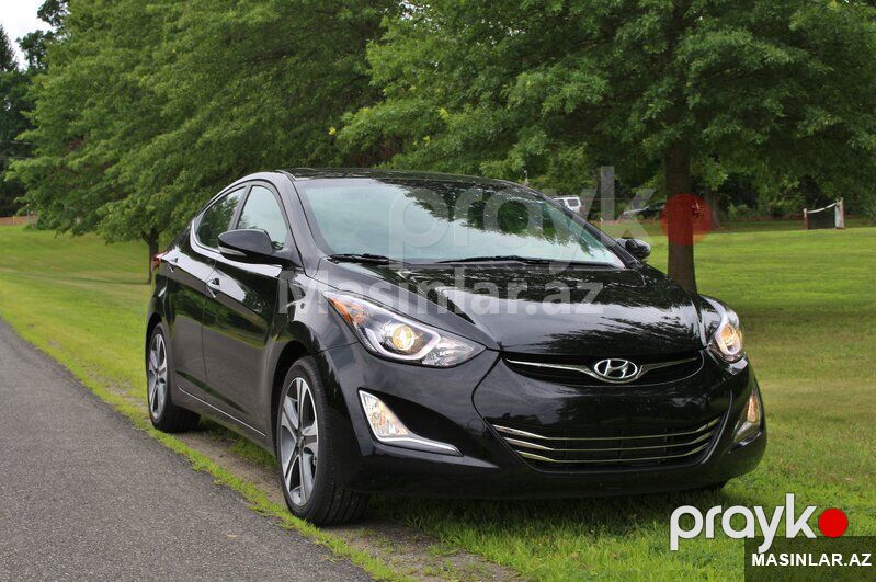 Hyundai Elantra, 2018 il — Minik avtomobili icarəsi, Bakı (4)