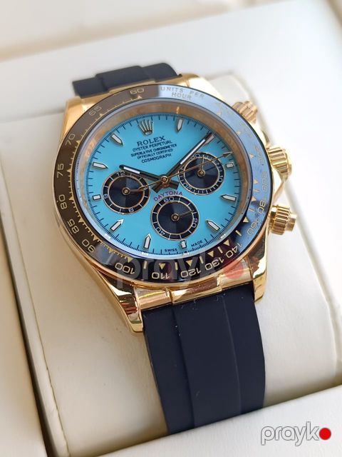 Наручные часы мужские Daytona SkyGold 42A, голубой — Bakı