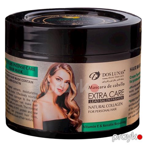 Saç üçün maska Dos Lunas Extra Care Vitamin E & Keratin Repairing 500 ml — Bakı