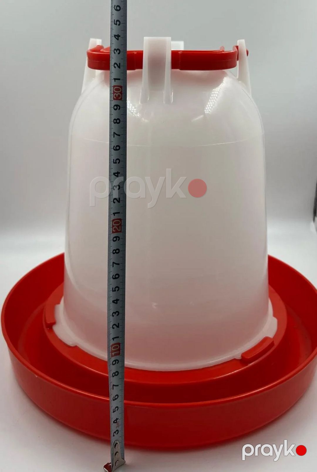 Su təknəsi İL1524 toyuq və cücələr üçün, ağ, plastik, 10 l — Mallar, Bakı (3)