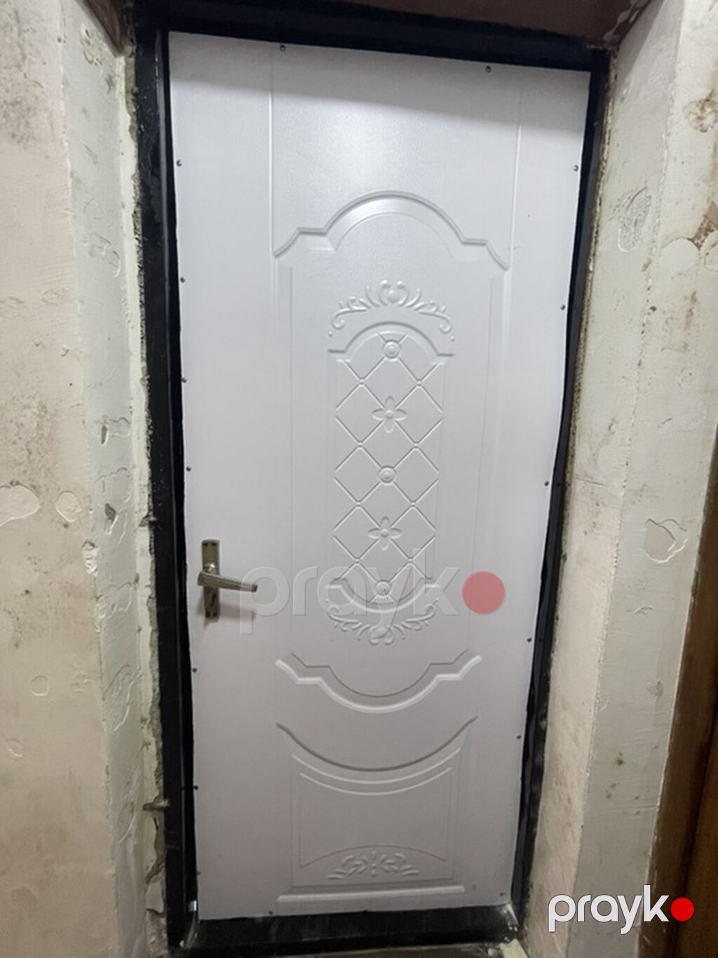 Mənzil üçün İşlənmiş Giriş qapısı Çərçivə ilə, Zəmanətsiz, Ünvandan götürmə — Pəncərələr, qapılar, balkonlar, Mehdiabad (2)