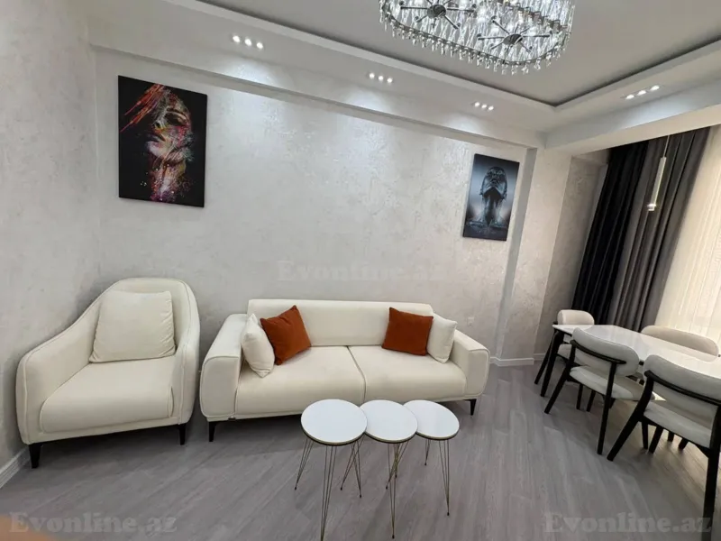 Kirayə verilir 2 otaqlı Mənzil Yeni tikili 55 m² Bakı, Binəqədi r., Dərnəgül m — Mənzil, Bakı (4)