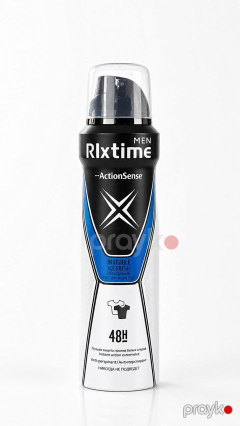 Antiperspirant Rlxtime Invisible Ice Fresh 48H, 150 ml — Bakı
