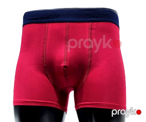 Kişilər üçün bokserlər Adonis ADNS_13, qırmızı, pambıq/elastan, ölçü XL — Bakı