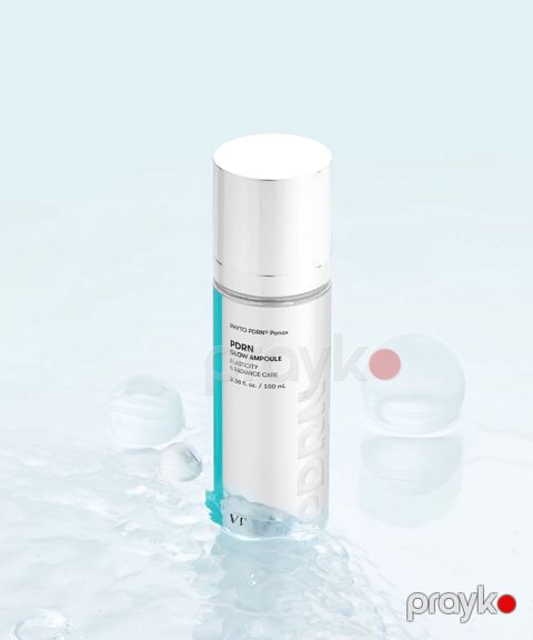 Üz üçün zərdab VT Cosmetics Pdrn Glow Ampoule parlaq dəri üçün 100 ml — Bakı