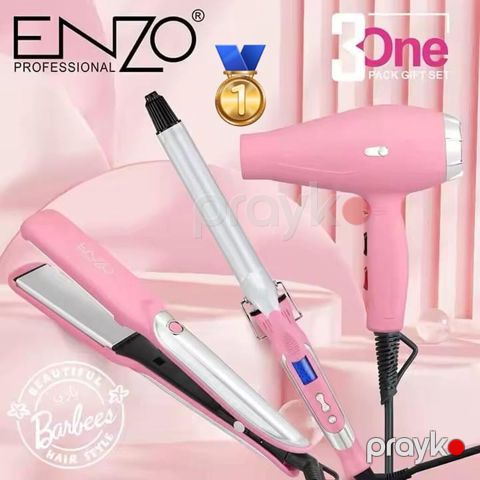 Enzo Professional 3 in 1 saç baxım dəsti - Hədiyyə paketli 3 One Pack — Bakı