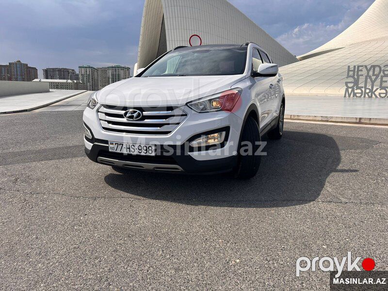 Hyundai SantaFe, 2016 il — Minik avtomobili icarəsi, Bakı (4)
