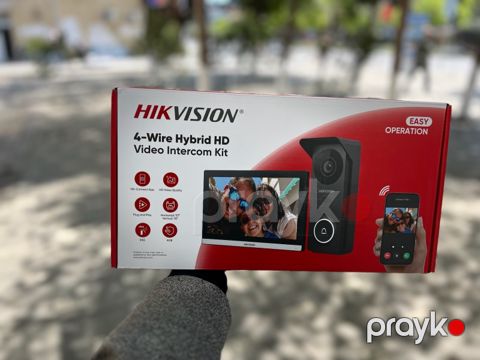 Hıkvısıon 4-Wire Hybrid HD remium Domofon sistemi — Sumqayıt
