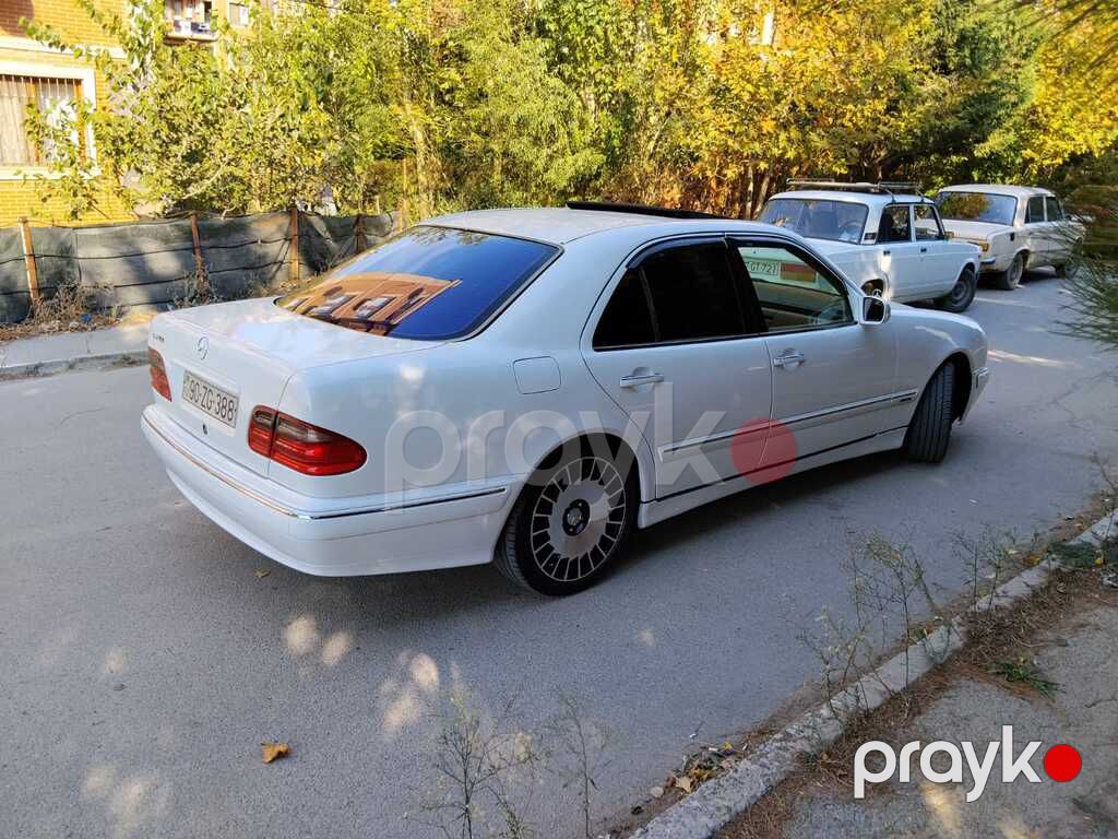 Mercedes E 240, 2.4 L, 2000 il, 247 000 km — Avtomobillər, Bakı (12)