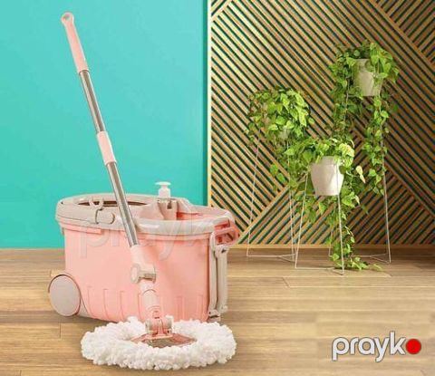 Təmizləmə dəsti Spin Mop, paslanmayan polad — Bakı