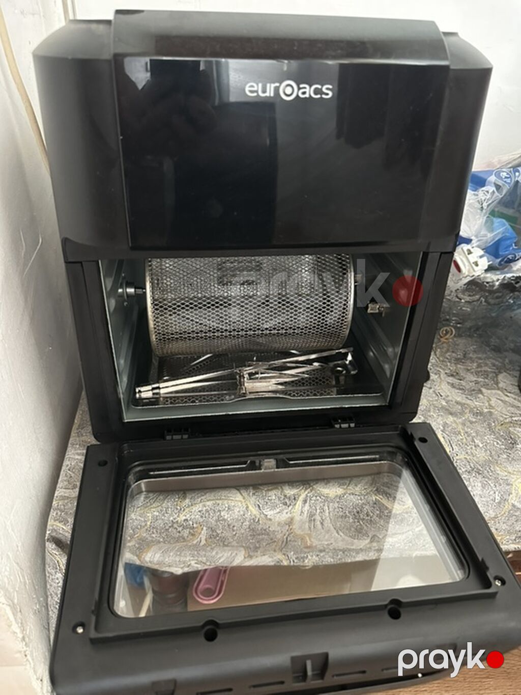 Məhsul: Euroacs hava fritözü (air fryer) – çoxfunksiyalı soba tipli — Frilyör, Digah (2)
