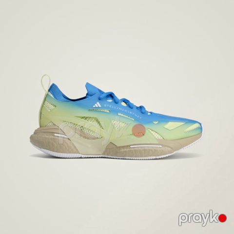 Qadınlar üçün krosovkalar Adidas Stella McCartney Solarglide AOP JS0267, göy, torşəkilli, ölçü 39 — Bakı