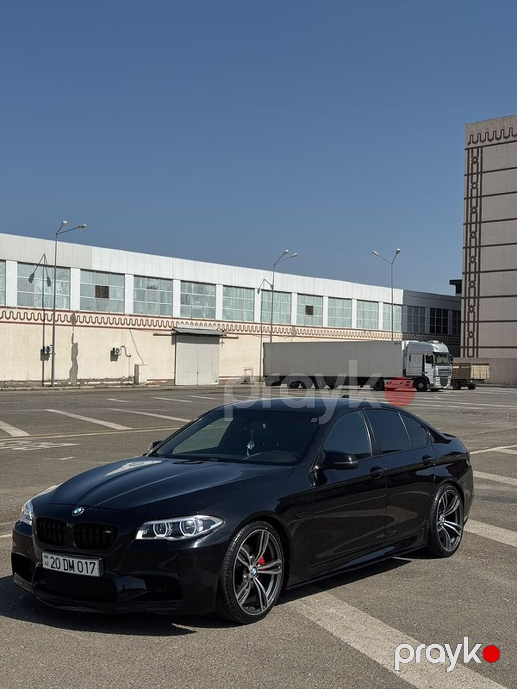 BMW 5 series: 2 l 2015 il Sedan 20-DM-017 — Avtomobillər, Gəncə (2)