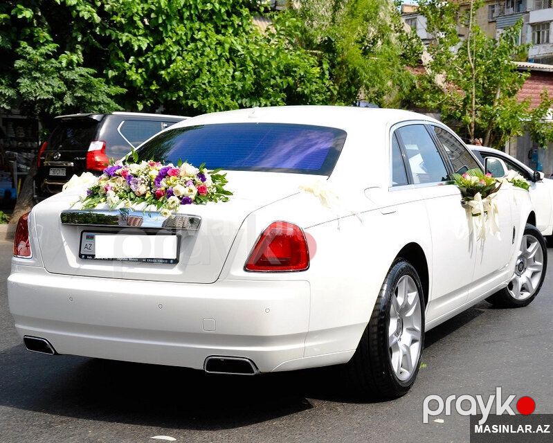 Rolls Royce Ghost, 2018 il — Minik avtomobili icarəsi, Bakı (2)