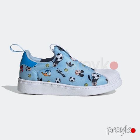 Oğlanlar üçün sliponlar Adidas Superstar 360 C IF1273, göy, laykra, ölçü 31 — Bakı