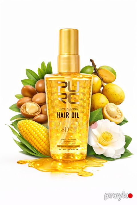 Saçlar üçün yağ Purc Pure Revitalizing 50 ml — Bakı