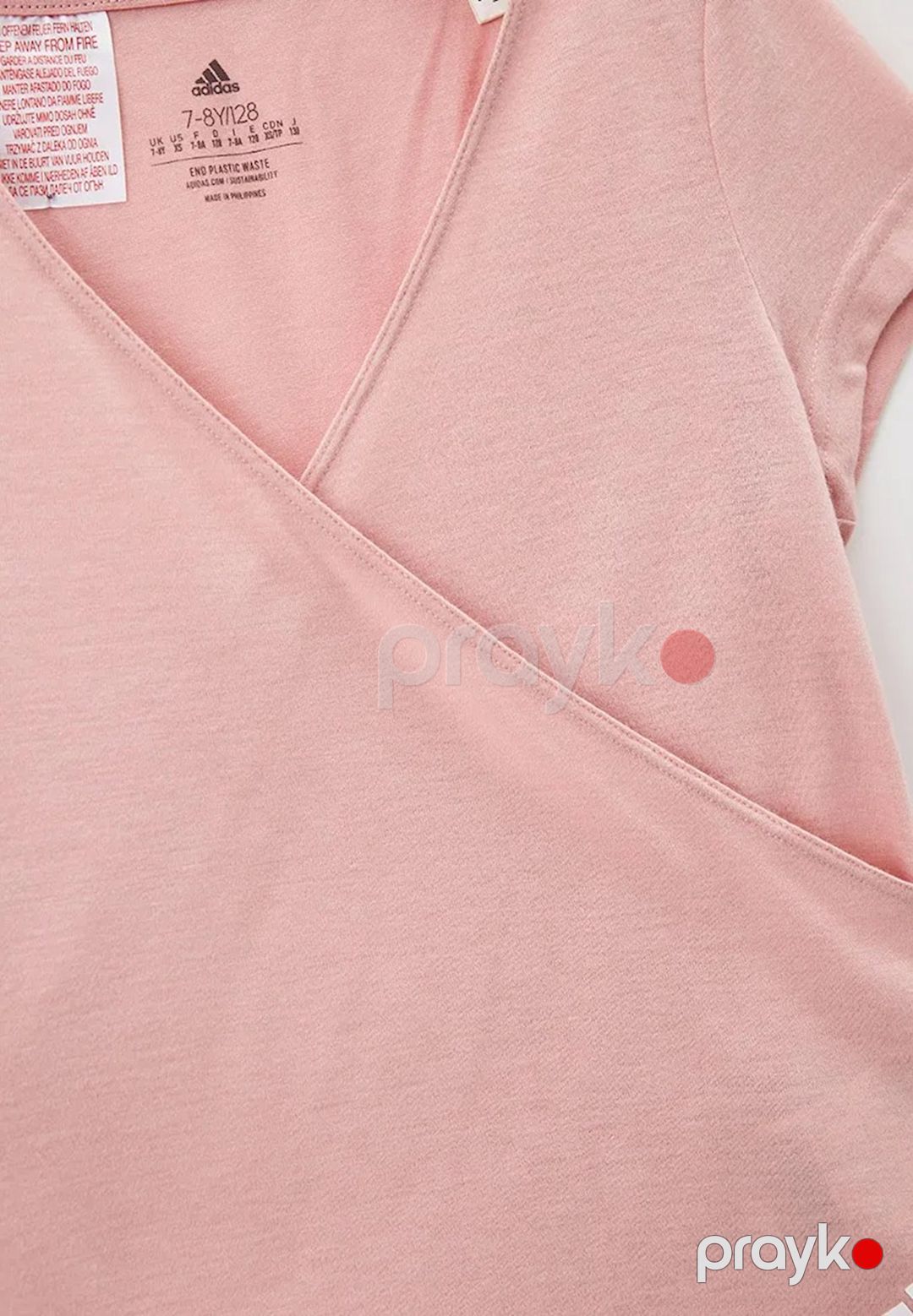 Qızlar üçün futbolka Adidas Aeroready Yoga HC9265, çəhrayı, ölçü 7-8 yaş — Mallar, Bakı (3)
