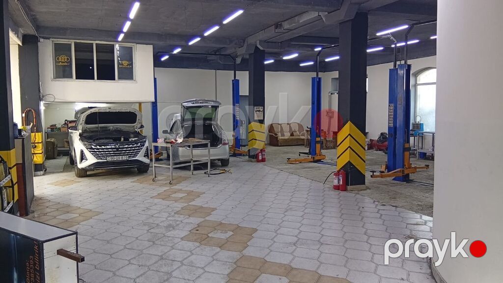 Avtoservis üçün tam təchizatlı obyekt - Geniş və işıqlı servis — Əmlak, Bakı (10)