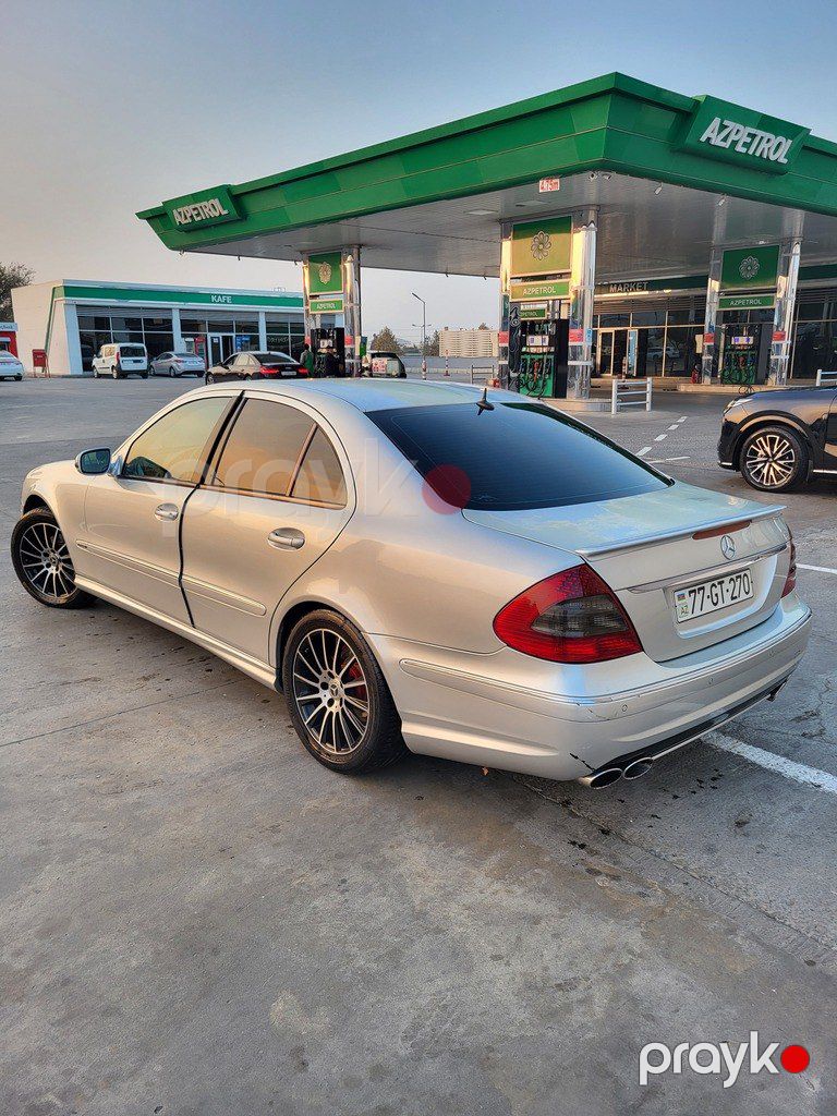 Mercedes E 270, 2.7 L, 2002 il, 524 000 km — Avtomobillər, Bakı (8)
