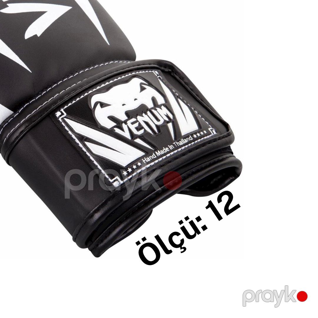 Boks əlcəyi Venum 4002, qara/ağ, ölçü 12 — Mallar, Bakı (2)