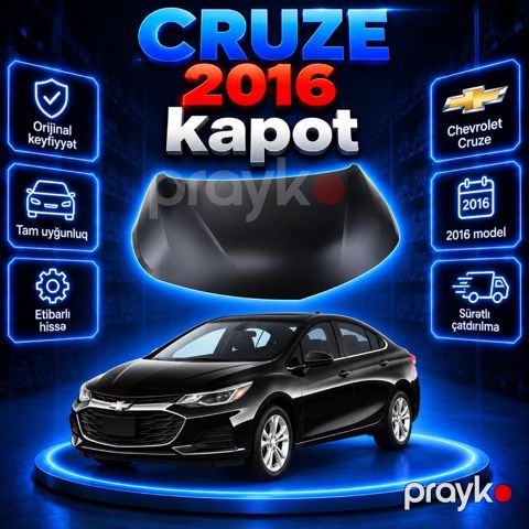 "Chevrolet Cruze" kapotu — Bakı
