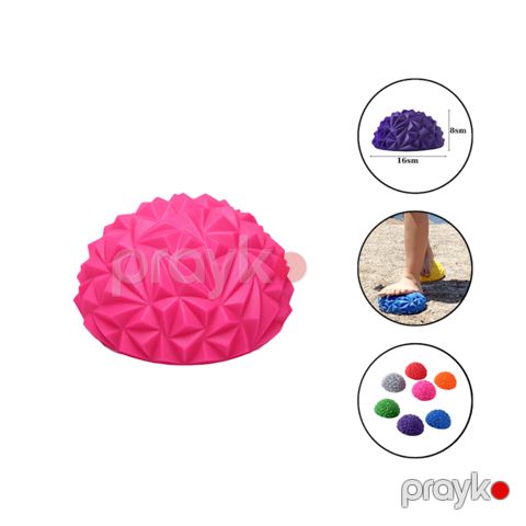 Yarıyumru masaj topu Gymnic 1022 02125069, PVC, çəhrayı, 16 sm — Bakı