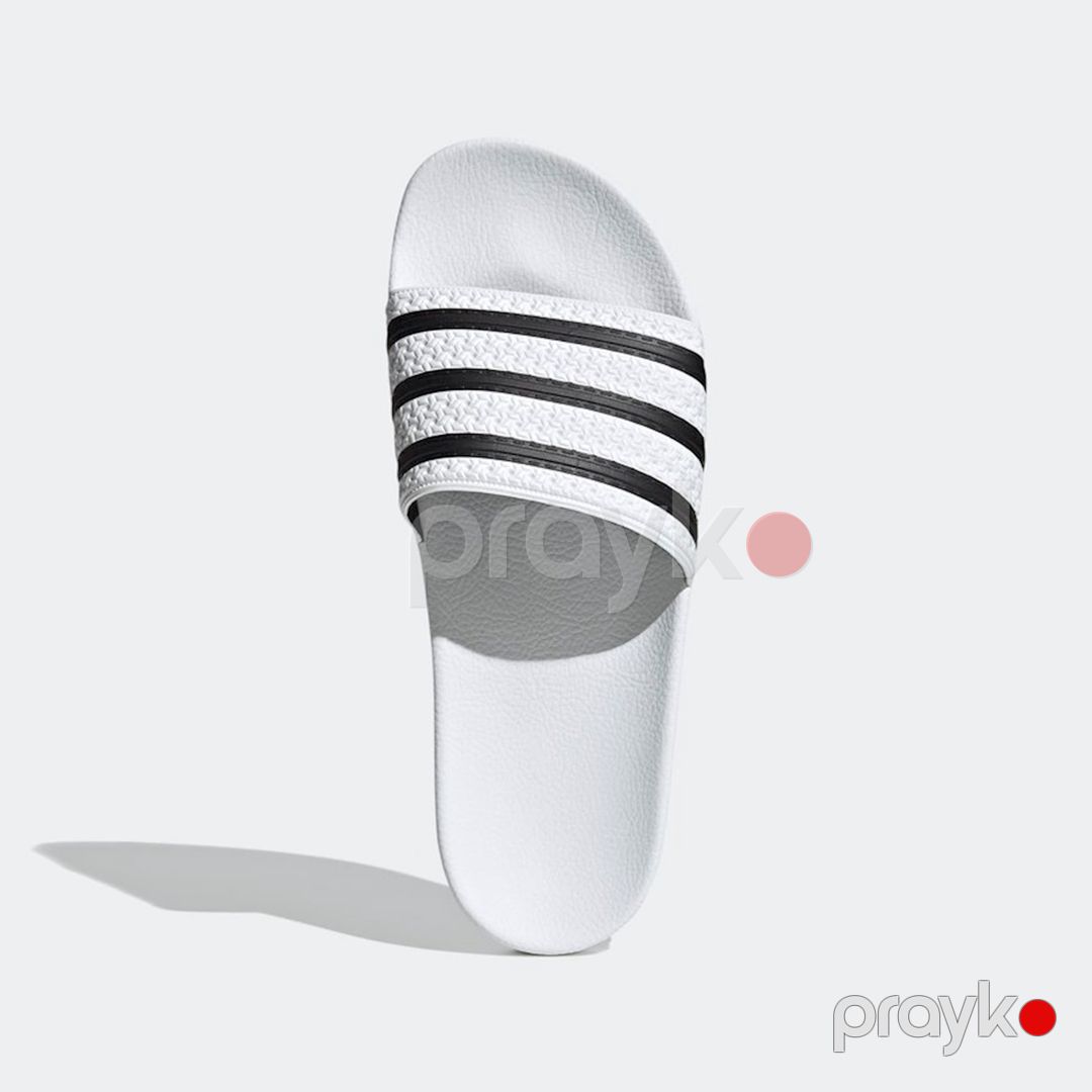 Kişilər üçün tərliklər Adidas Adilette 280648, ağ, poliuretan, ölçü 42 — Mallar, Bakı (2)