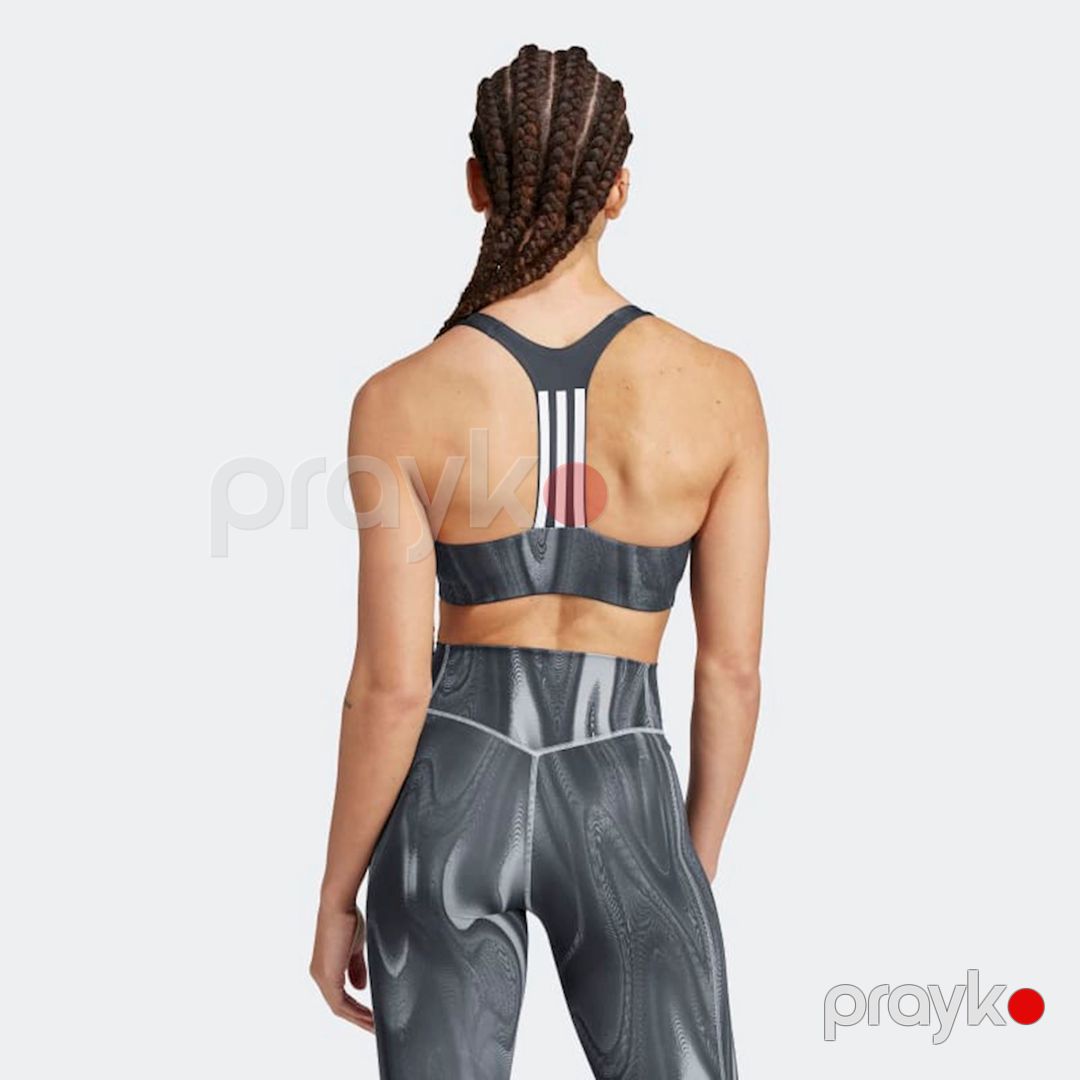 Qadınlar üçün idman büsthalter Adidas IW9961, boz, ölçü S — Mallar, Bakı (2)