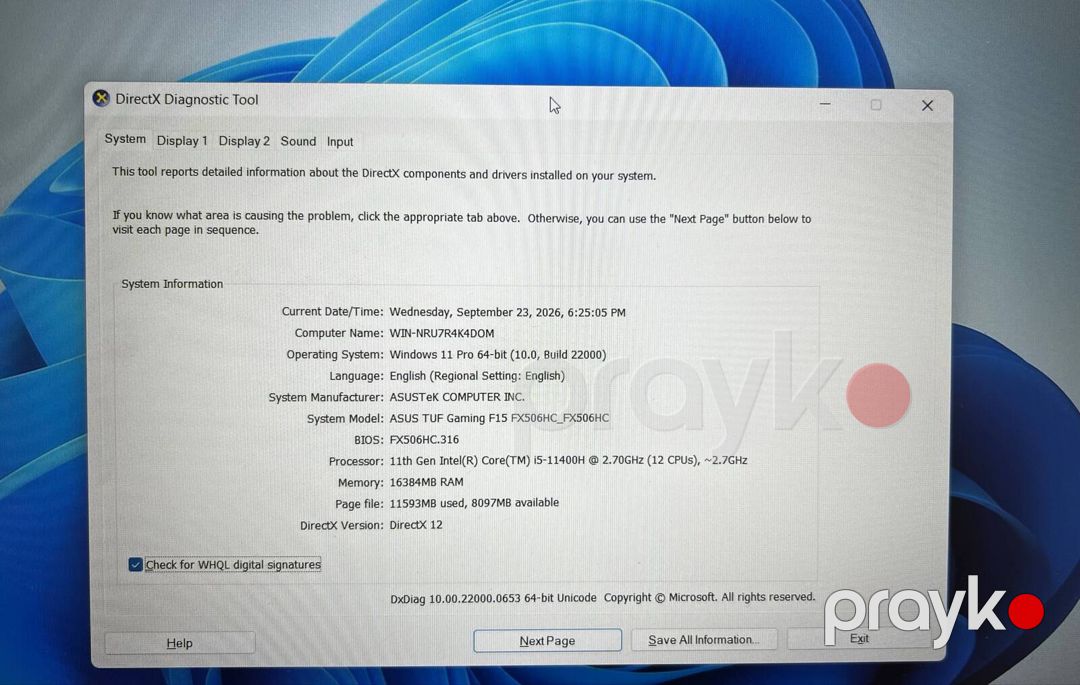 ASUS TUF Gaming F15 — Noutbuklar, Bakı (2)