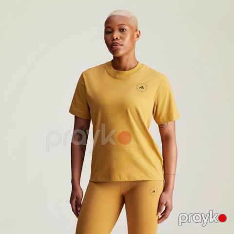 Qadınlar üçün futbolka Adidas IW9923, qəhvəyi, pambıq/poliester, ölçü XS — Bakı