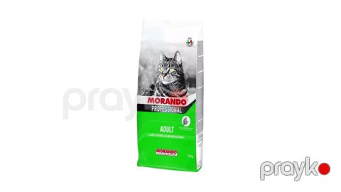 Yetkin pişiklər üçün quru yem Morando Professional Adult ət və tərəvəz ilə 1 kq — Bakı