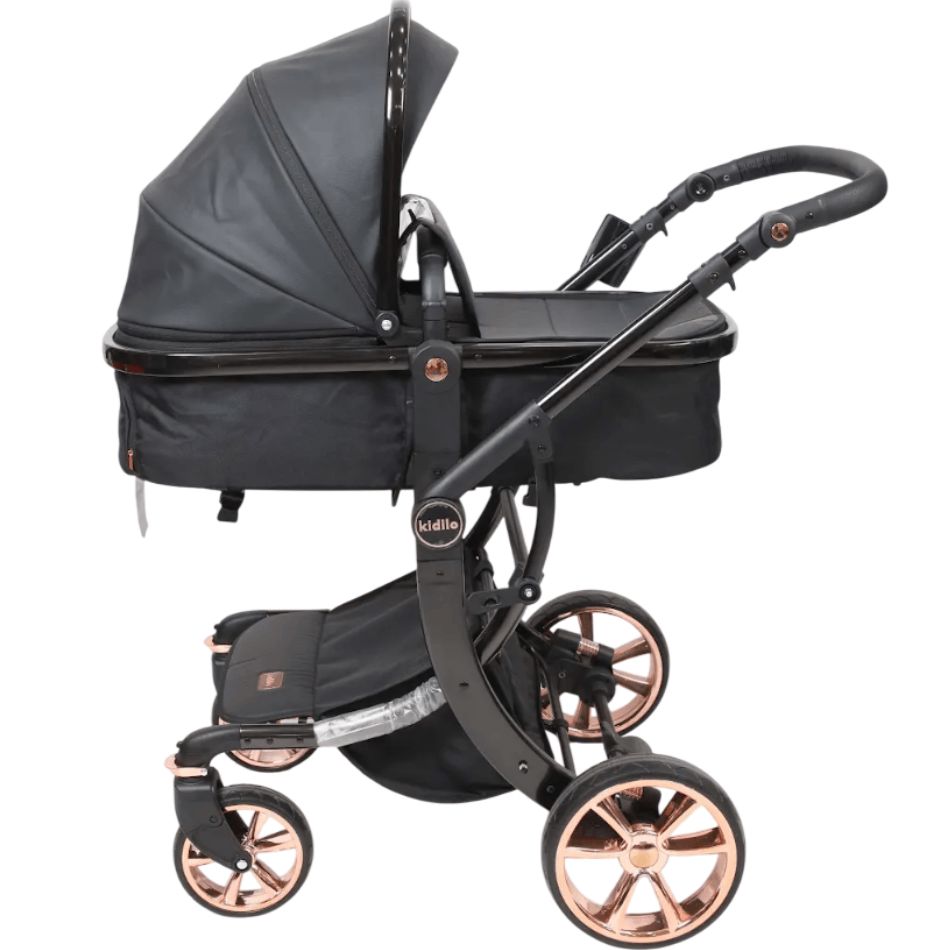 Uşaq arabası Kidilo G-10 Black — Arabalalar, Bakı (3)