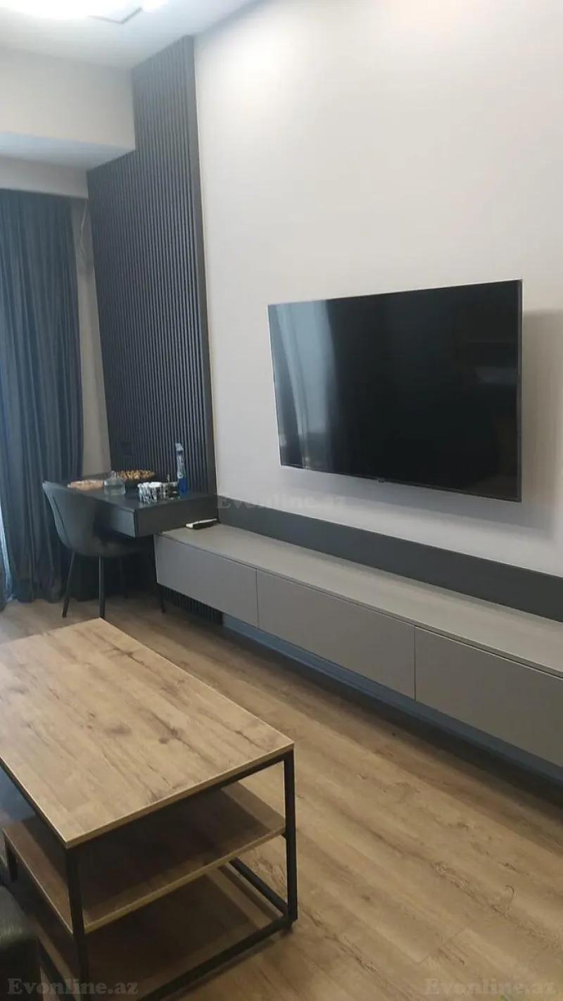Kirayə verilir 1 otaqlı Mənzil Yeni tikili 60 m² Bakı, Nəsimi r — Mənzil, Bakı (6)
