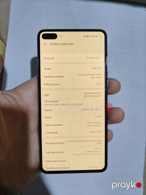 Huawei P40 Black 128GB/8GB — Cəlilabad