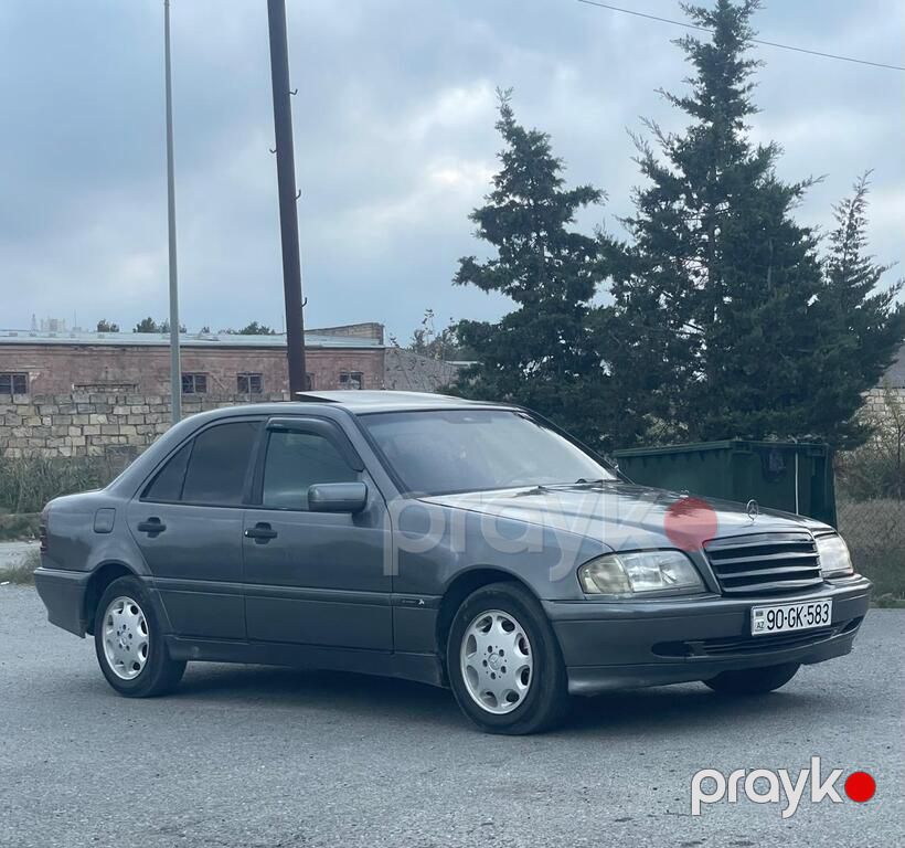 Mercedes C 180, 1.8 L, 1995 il, 241 000 km — Avtomobillər, Bakı (9)
