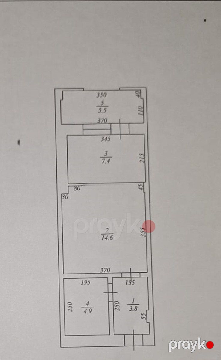 Satılır 1 otaqlı köhnə tikili 33.5 m² — Mənzil, Bakı (8)