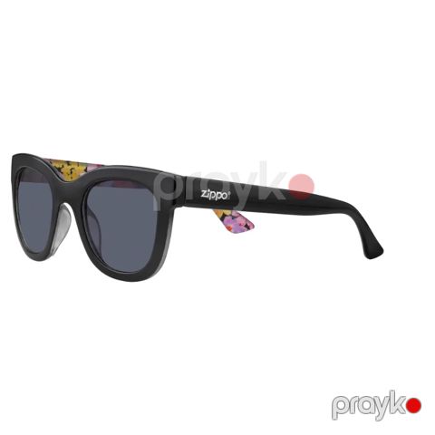 Günəş eynəyi qadınlar üçün Zippo Eyewear OB214-11, polikarbonat, qara — Bakı
