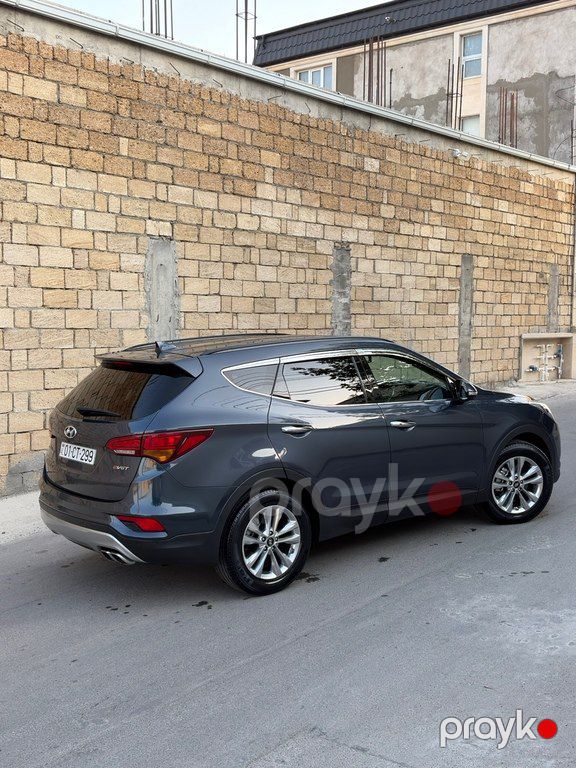 Hyundai Santa Fe, 2.0 L, 2016 il, 231 000 km — Avtomobillər, Bakı (4)