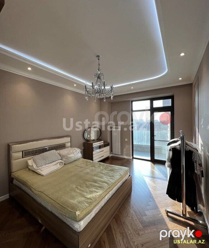 Alçıpan polyak işləri — Döşəmə və tavan işləri, Bakı (3)