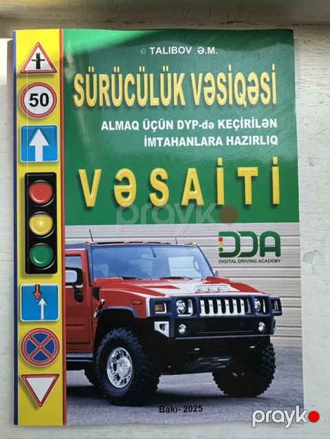 Təzədir‼ İstifade Olunmayib Məhsul: “Sürücülük Vəsiqəsi almaq üçün — Bakı